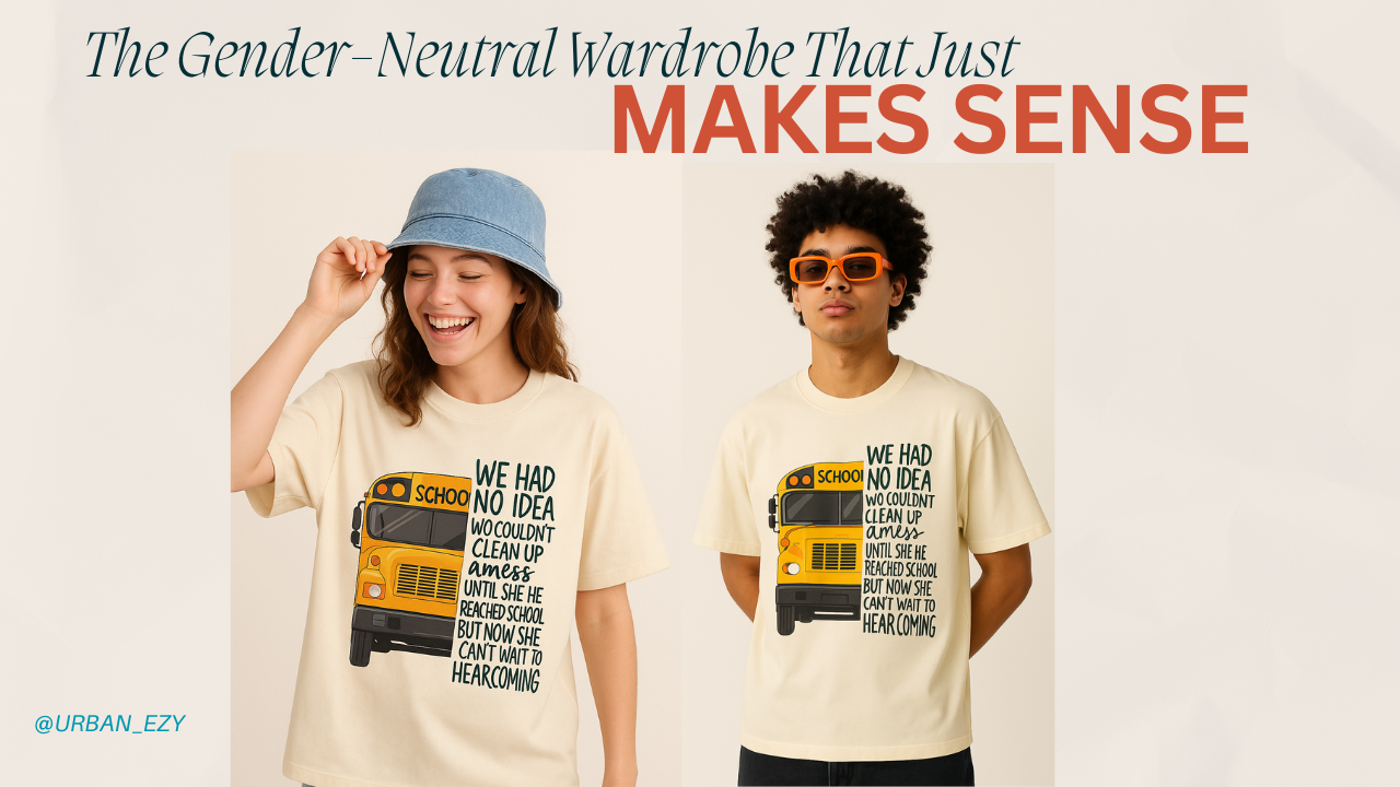 Gender neutral fashion that just makes sense 