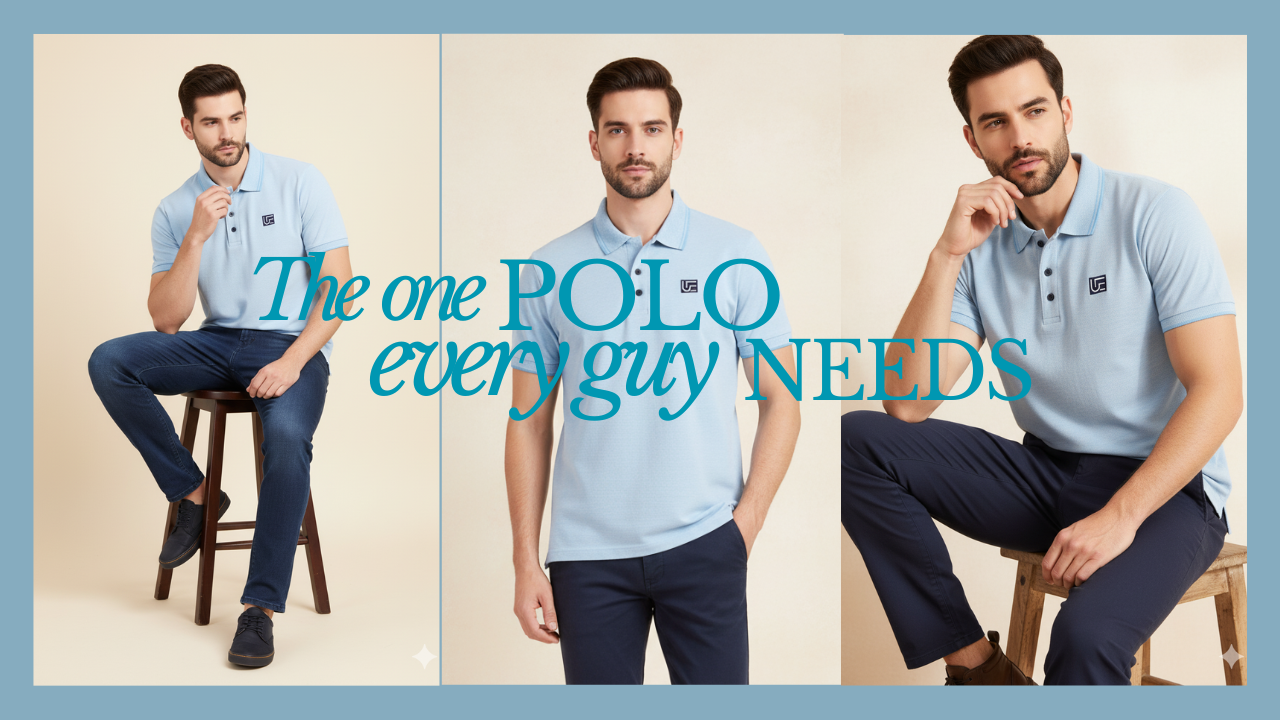 The One Polo Every Guy Needs — Urbanezy’s Premium Polo Neck T-Shirt