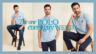 The One Polo Every Guy Needs — Urbanezy’s Premium Polo Neck T-Shirt