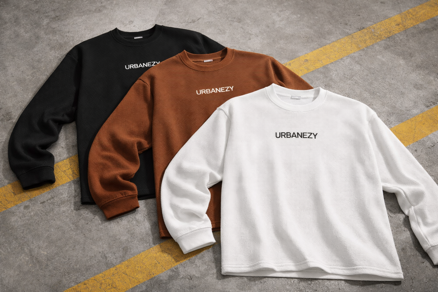 Why Are Waffle Knit T-Shirts Everywhere Right Now? Read Now- Capsule Drop by Urbanezy