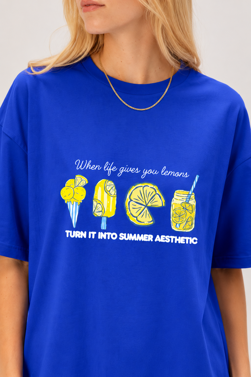 Summer Aesthetics Oversize T-shirt