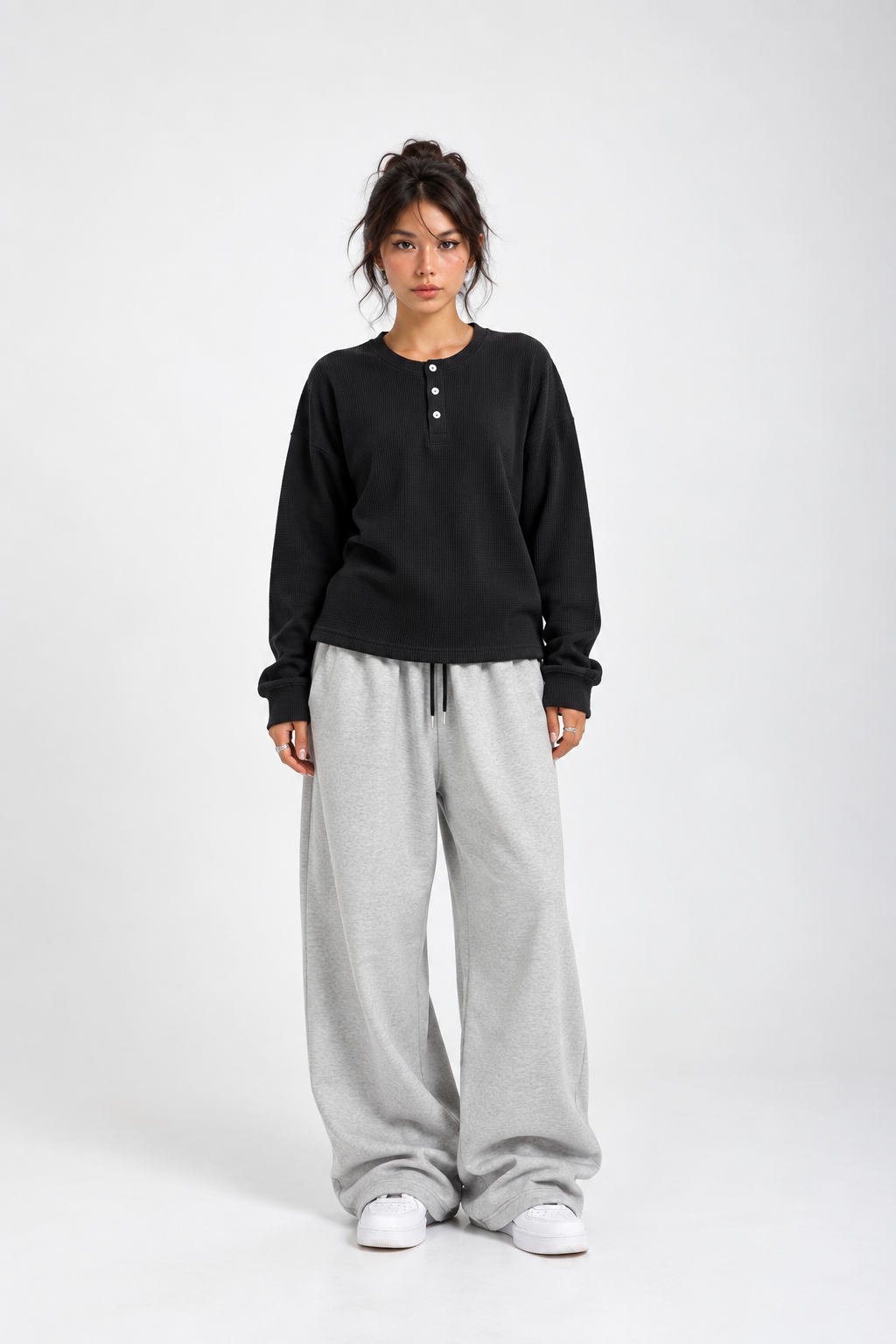 Grey Baggy Sweatpants
