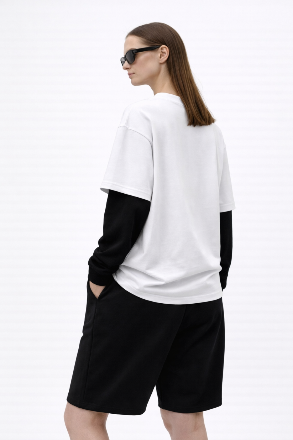 Premium oversized t-shirt with attached sleeves from Urbanezy India Capsule Drop