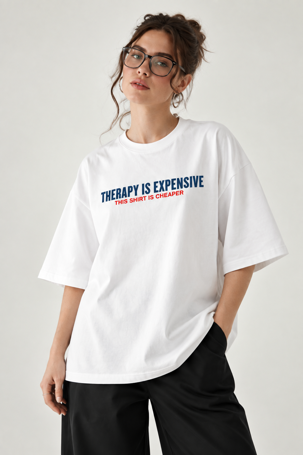 Expensive Therapy Oversize T-shirt