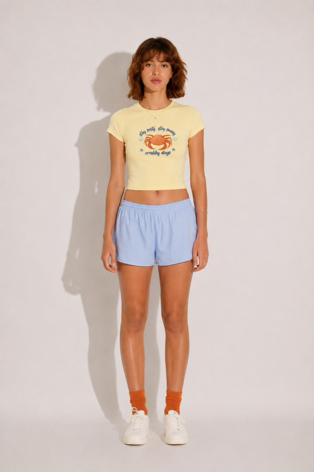 Stay Crabby Baby Tee