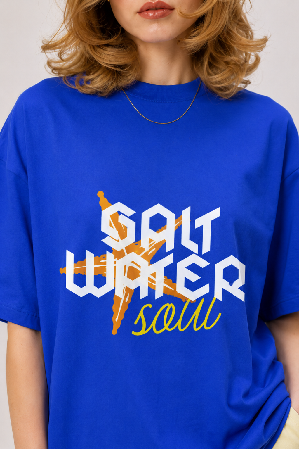 salt water oversize tshirt