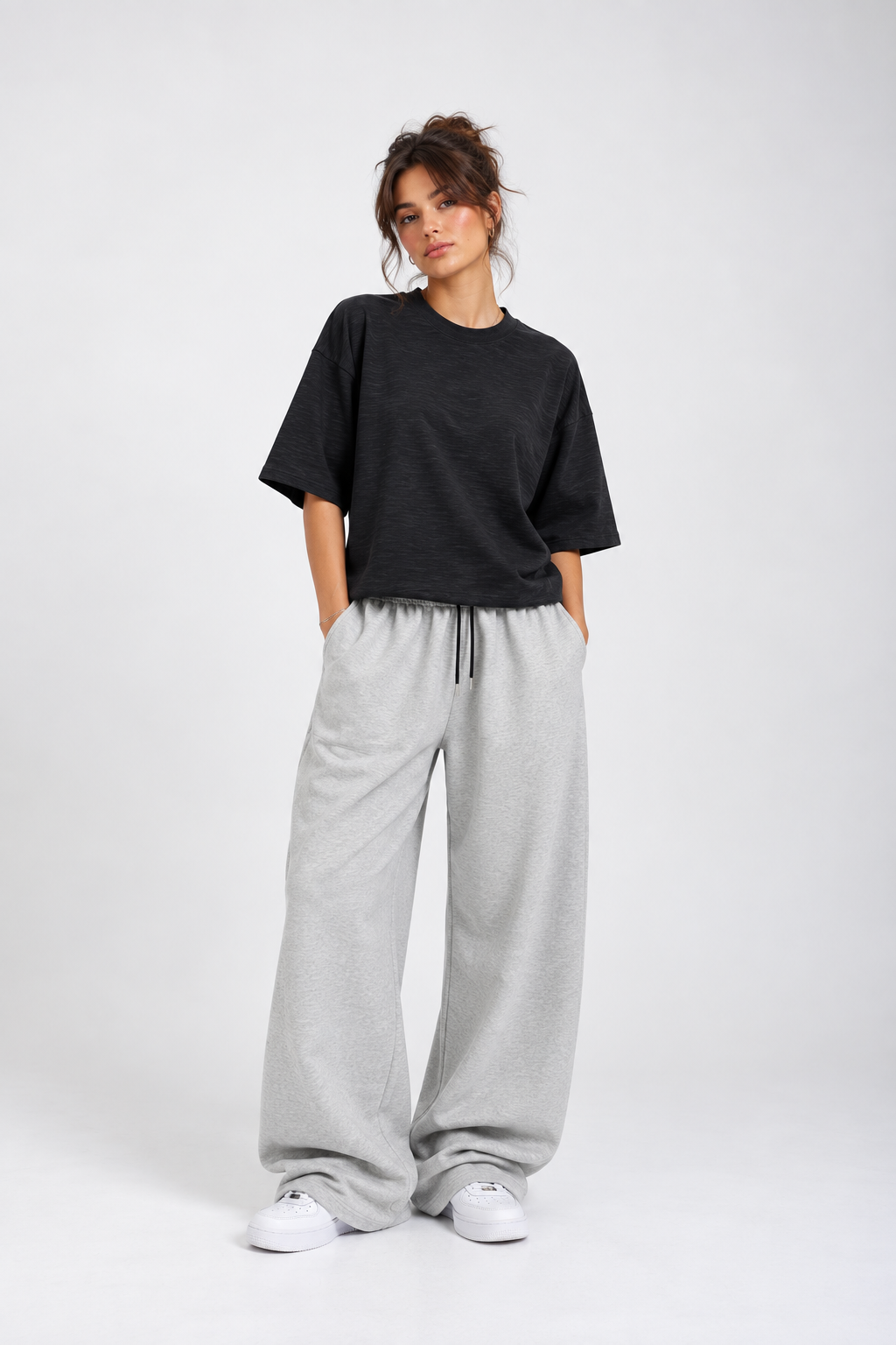 Graphite Cotton Slub Tshirt