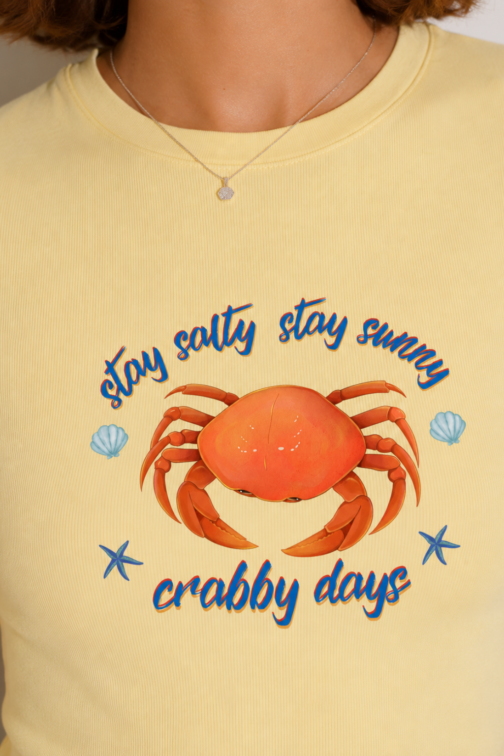 Stay Crabby Baby Tee