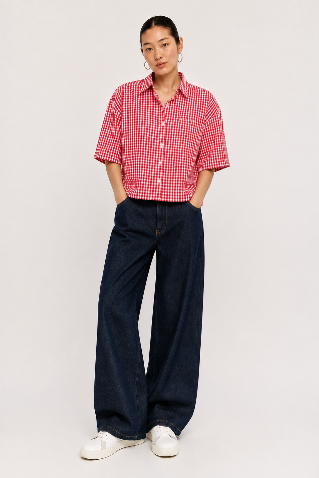 Ghingam Cotton Oxford Shirt