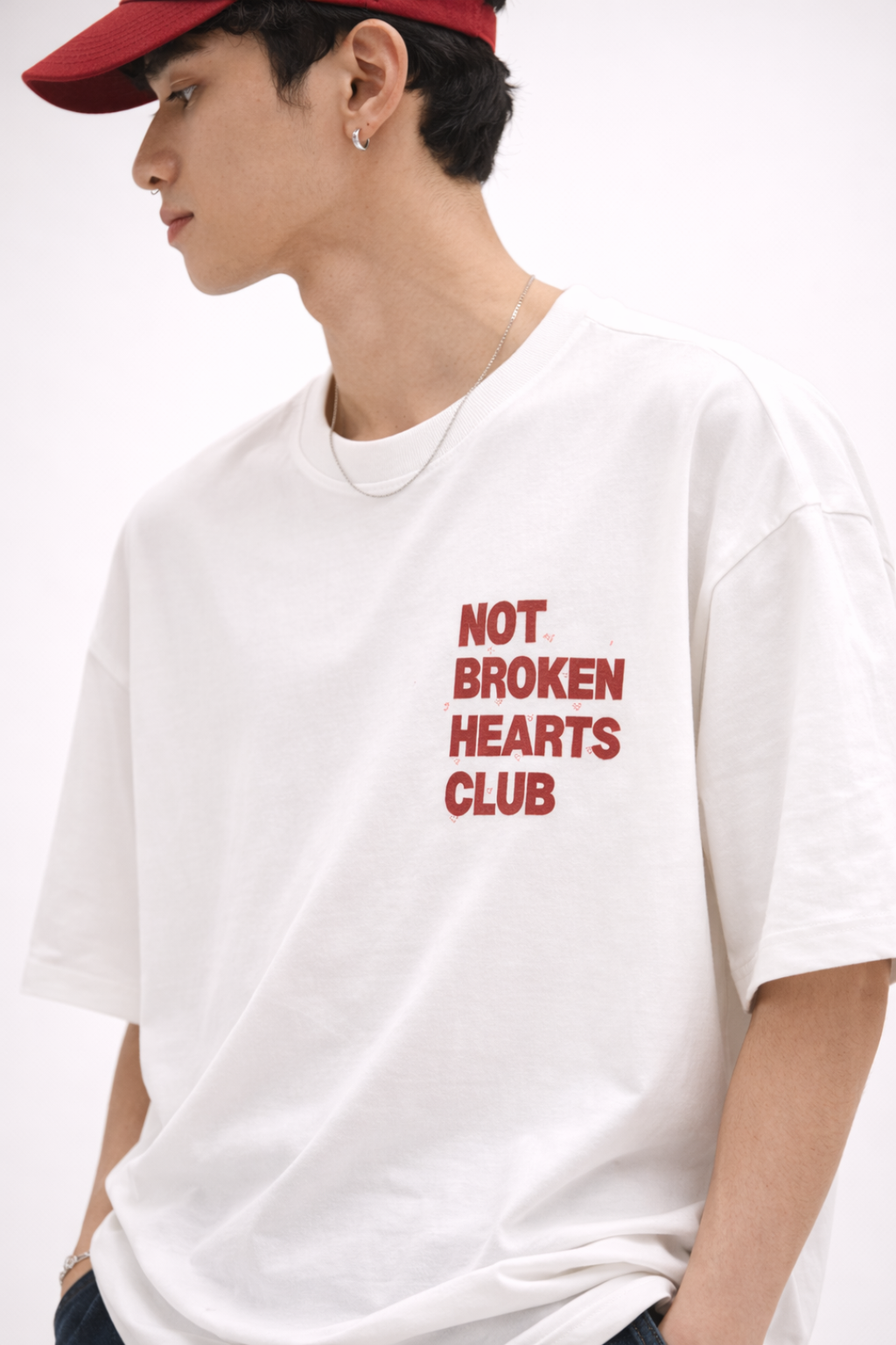 Not Broken Hearts Club T-shirt for Men