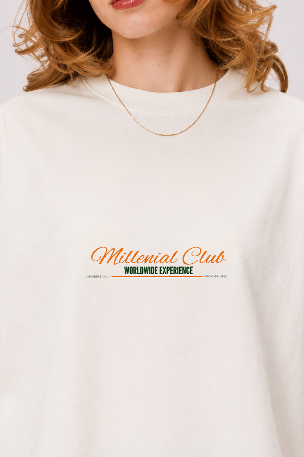 Millenial Club Boxy T-shirt