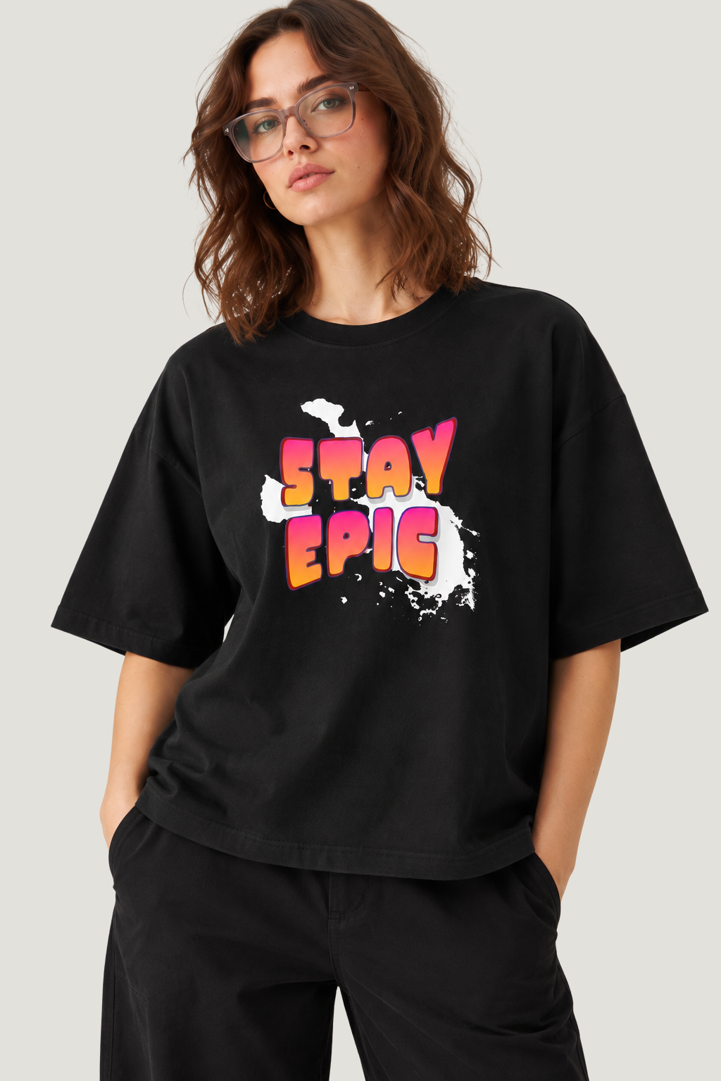 Stay Epic Boxy T-shirt