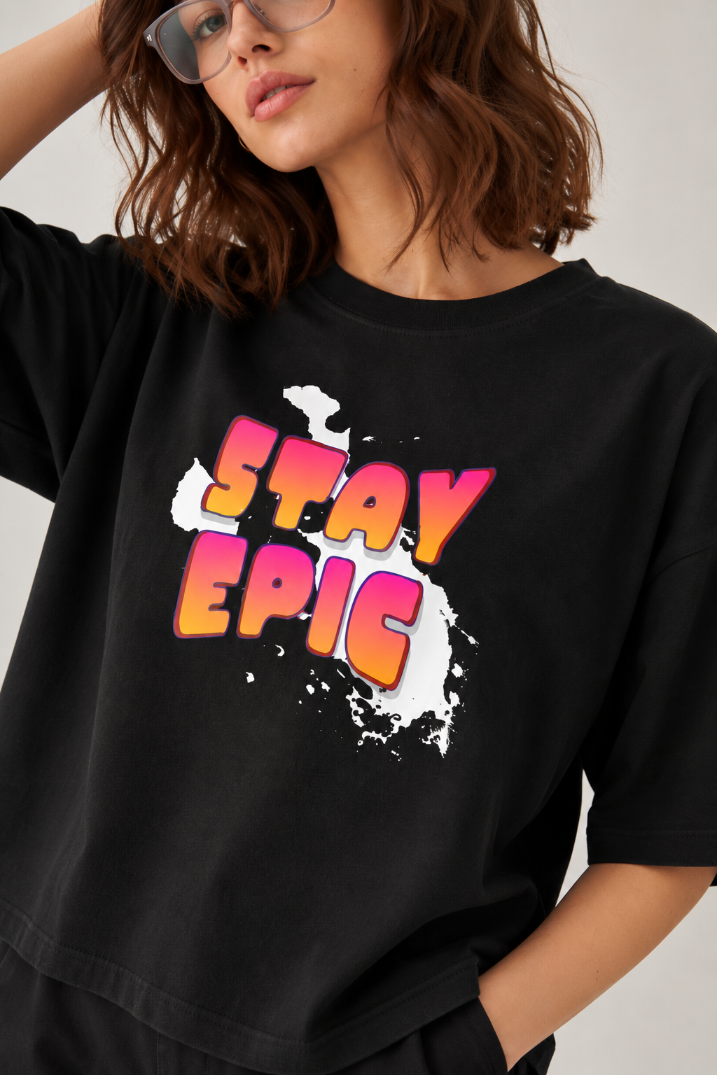 Stay Epic Boxy T-shirt