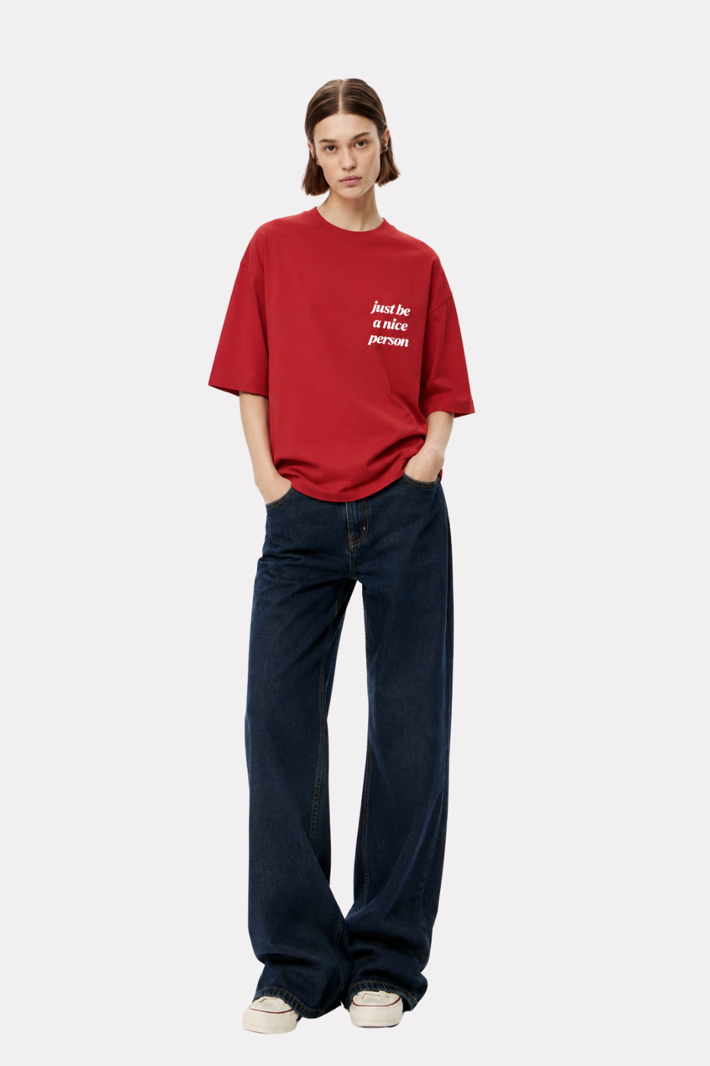 Just Be Nice Oversize T-shirt