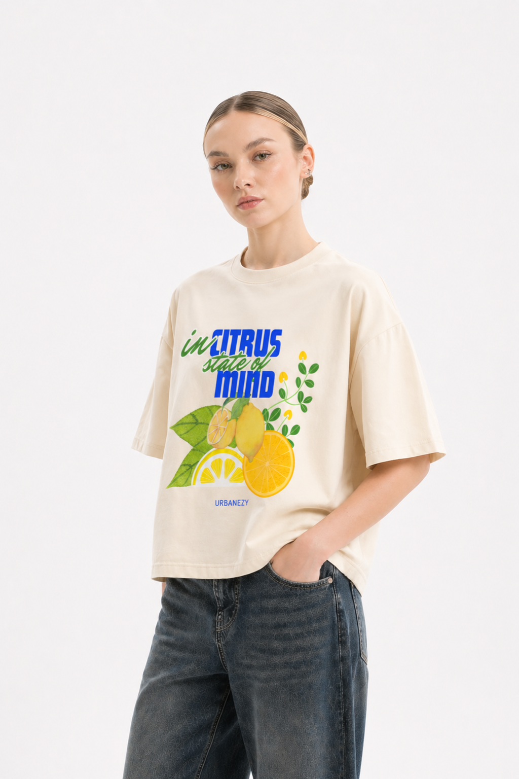 Unisex Cotton Oversized Tee | Lightweight Summer T-Shirt – URBANEZY