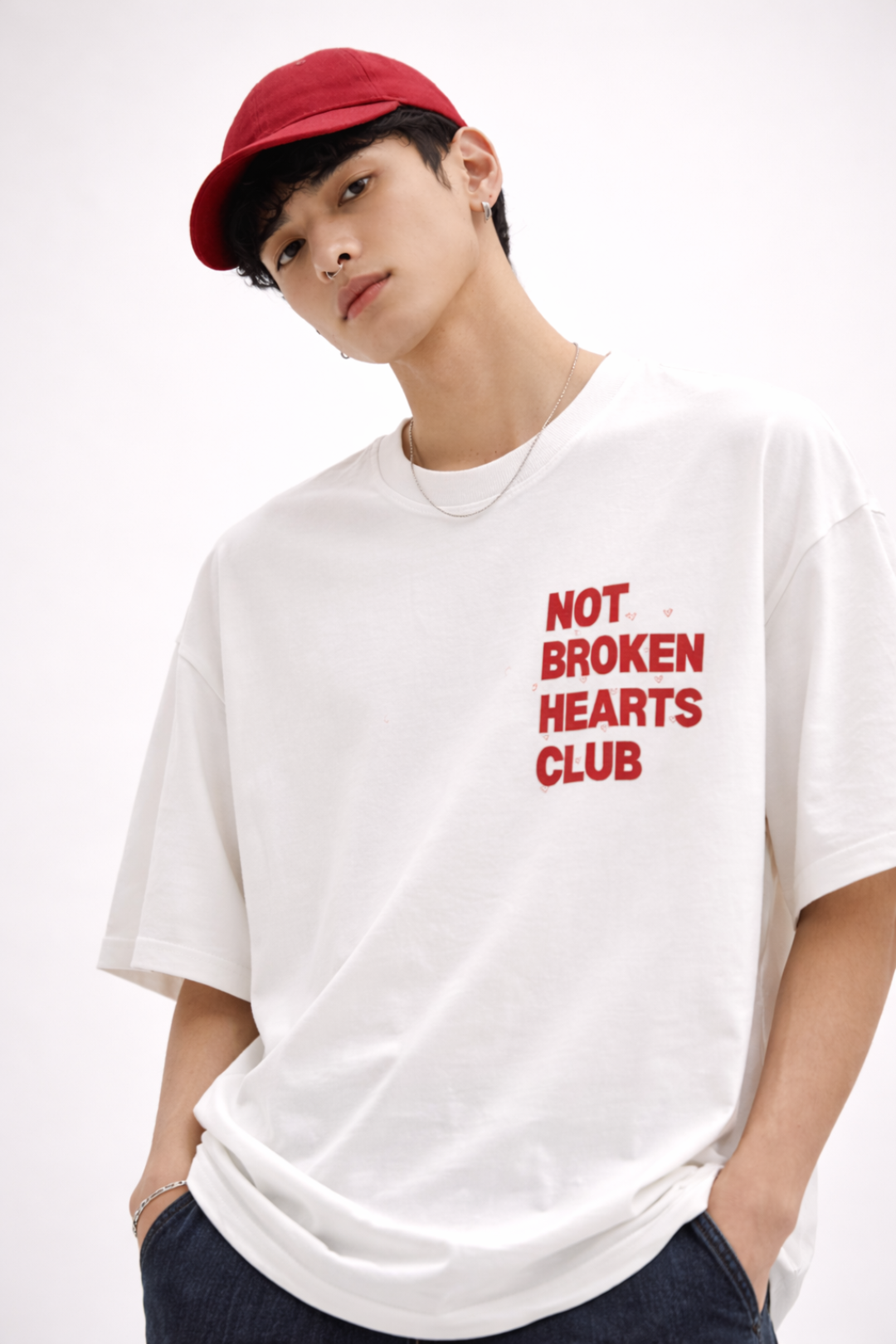 Not Broken Hearts Club T-shirt for Men
