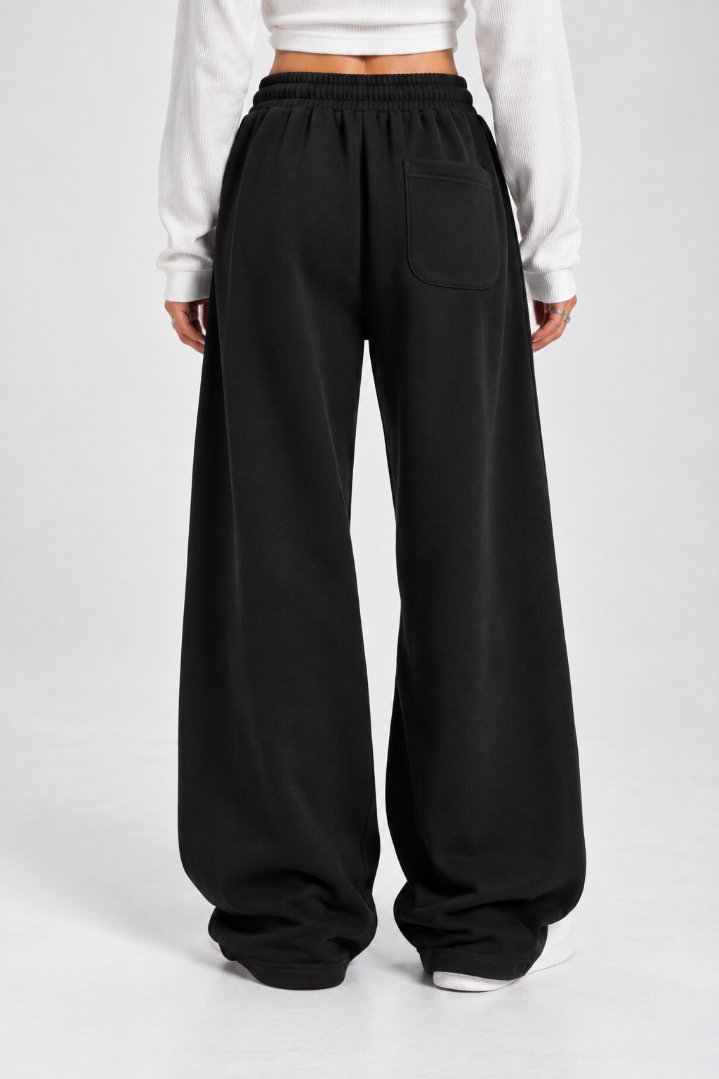 Black Baggy Sweatpants
