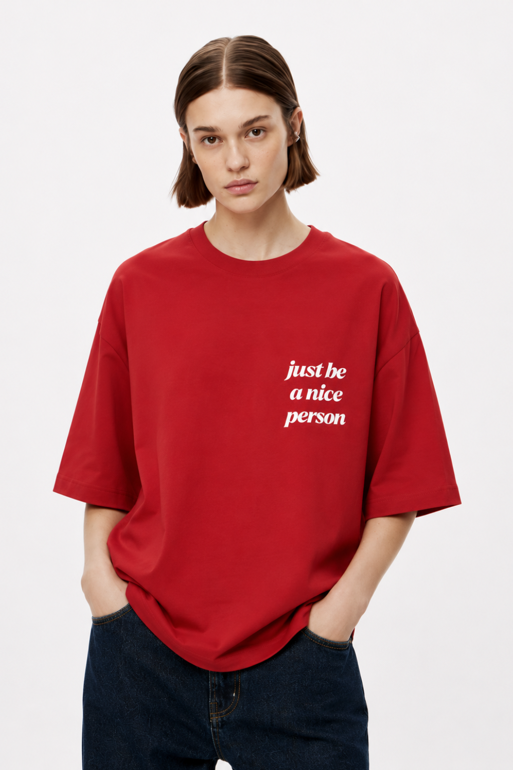 Just Be Nice Oversize T-shirt