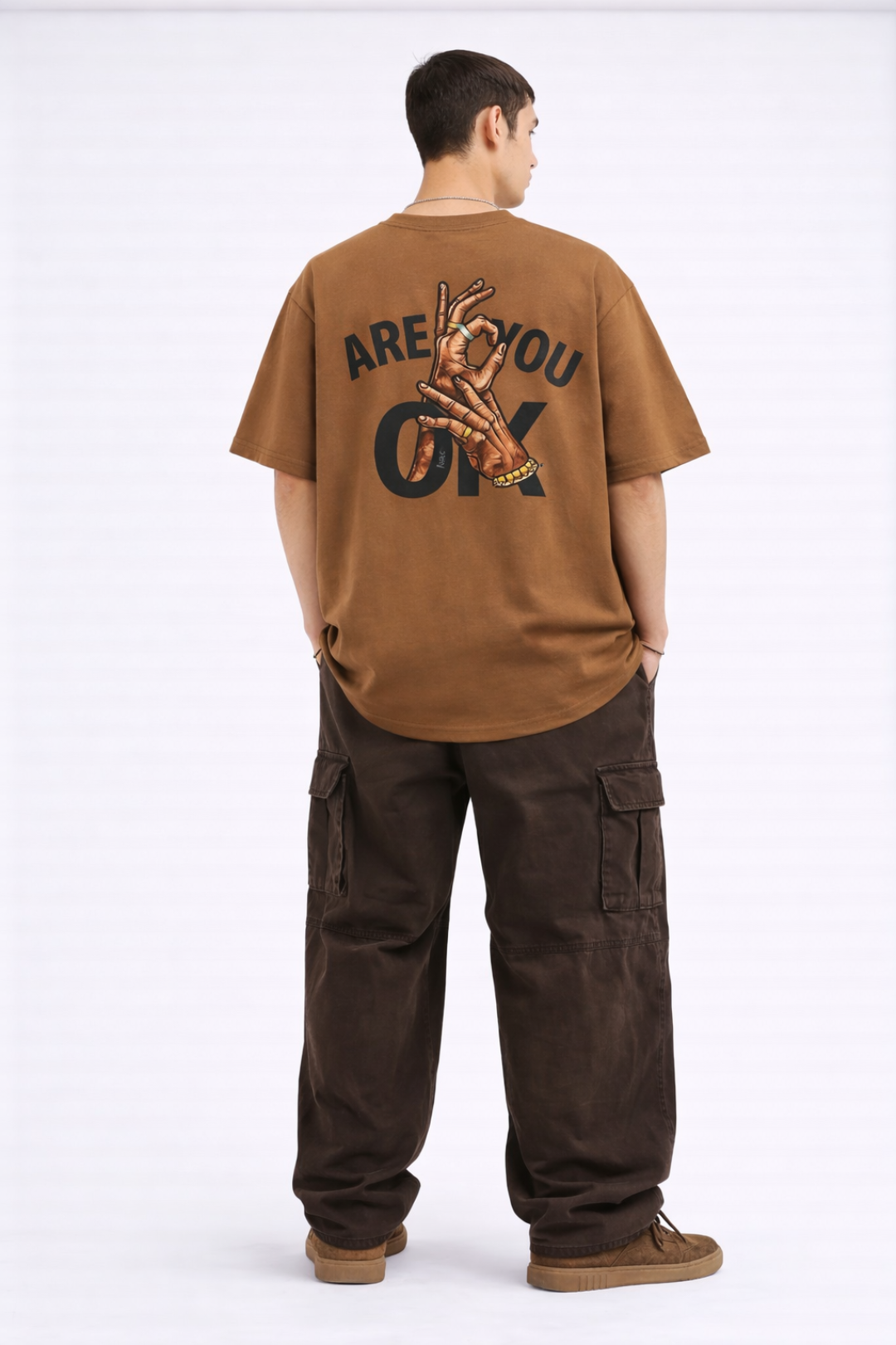 Are You OK Oversized T-Shirt – Unisex