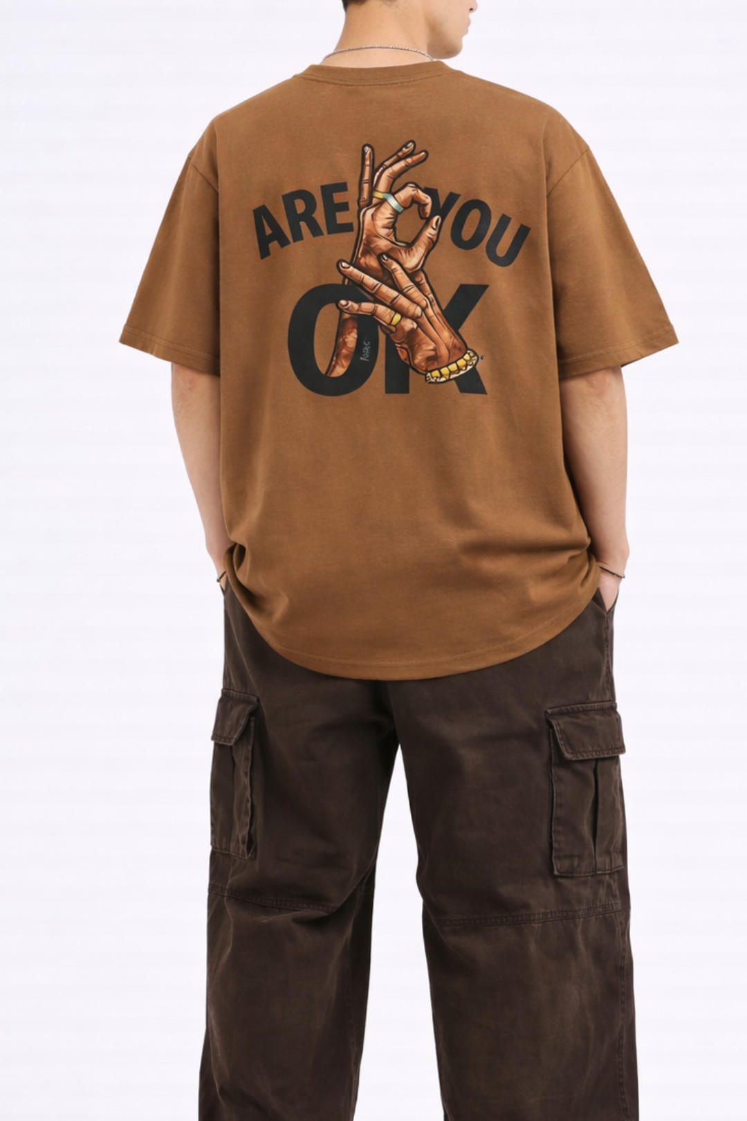 Are You OK Oversized T-Shirt – Unisex