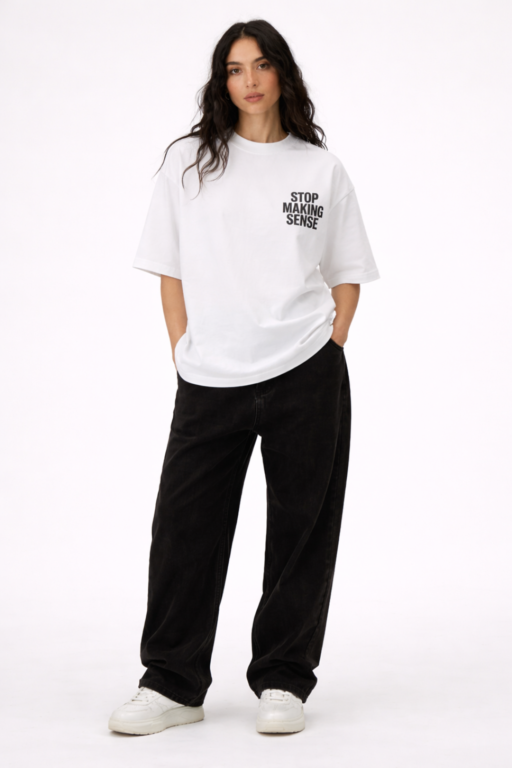 Stop Making Sense Oversized T-Shirt – Unisex - URBANEZY