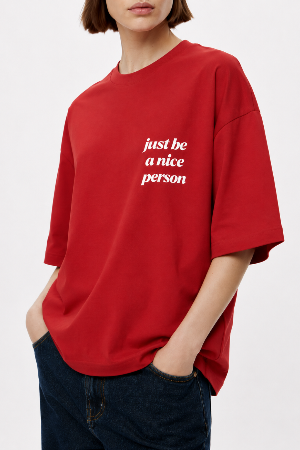 Just Be Nice Oversize T-shirt