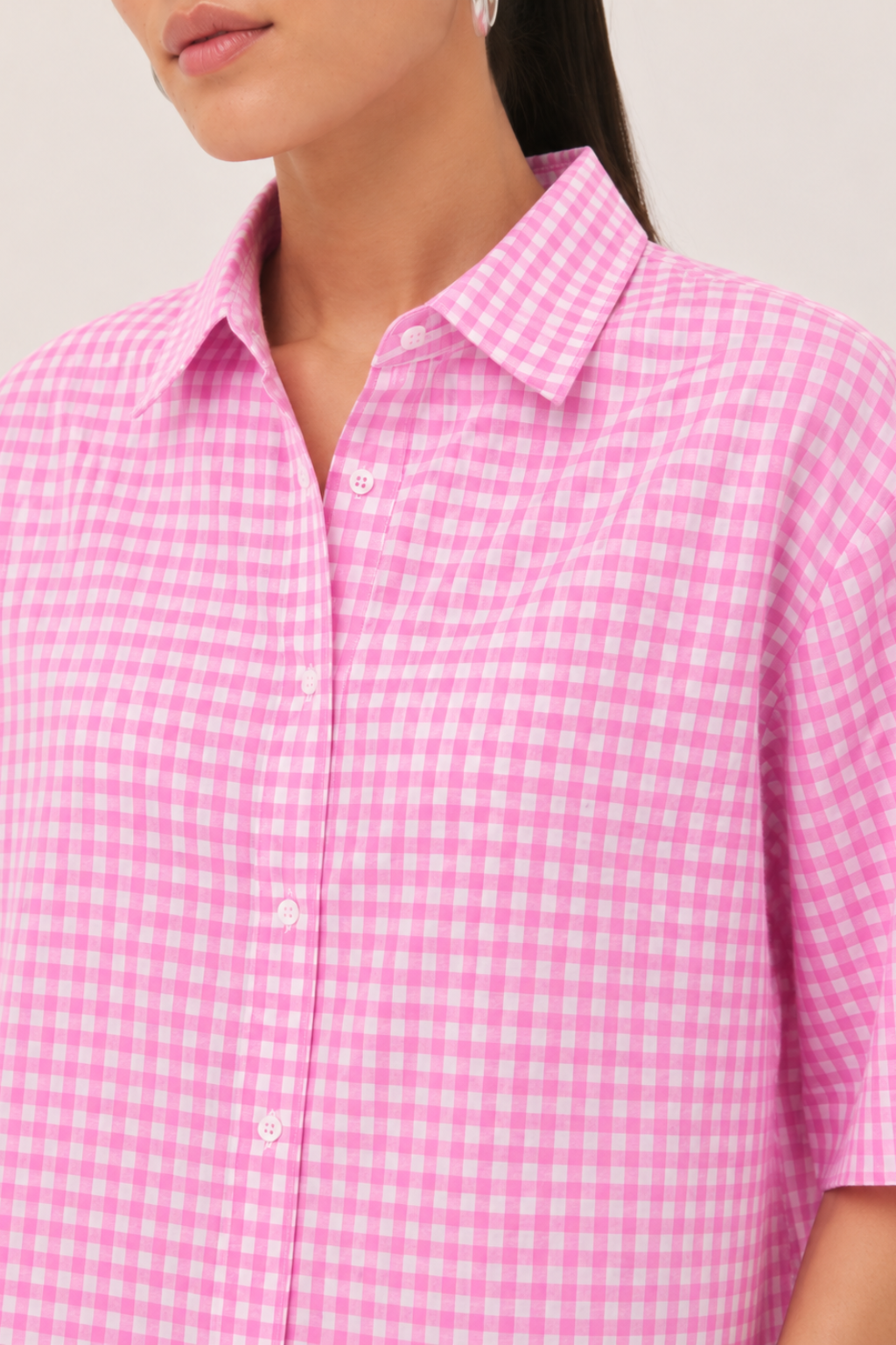 Pink oxford shirt