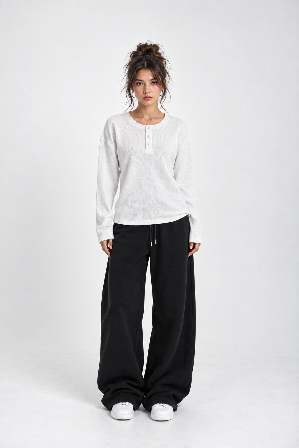 Black Baggy Sweatpants