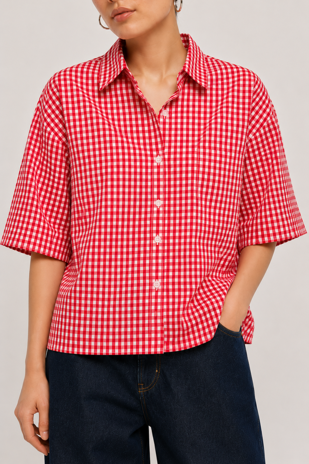 Ghingam Cotton Oxford Shirt