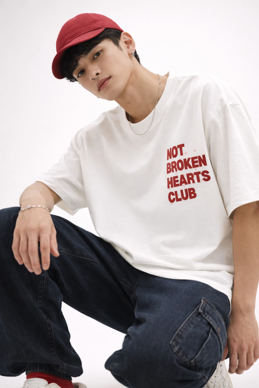 Not Broken Hearts Club T-shirt for Men