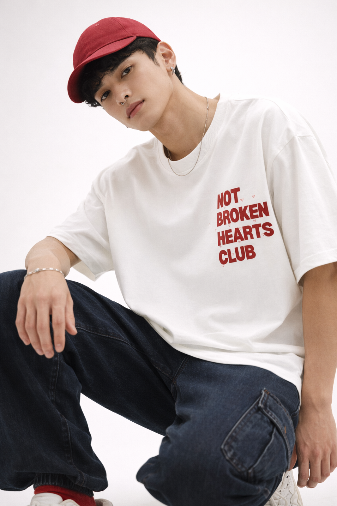 Not Broken Hearts Club T-shirt for Men
