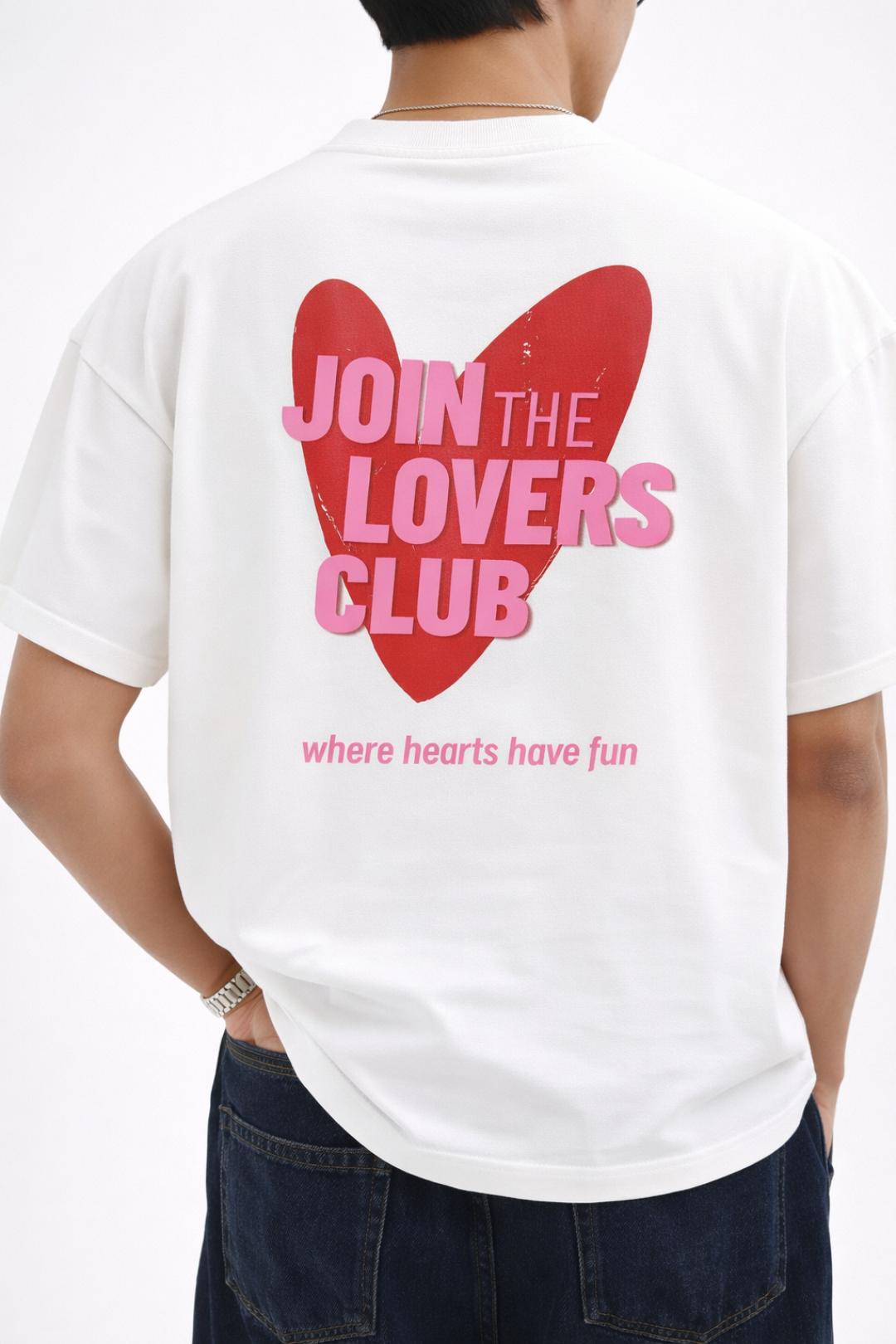 Join The Lovers Club T-shirt for Men