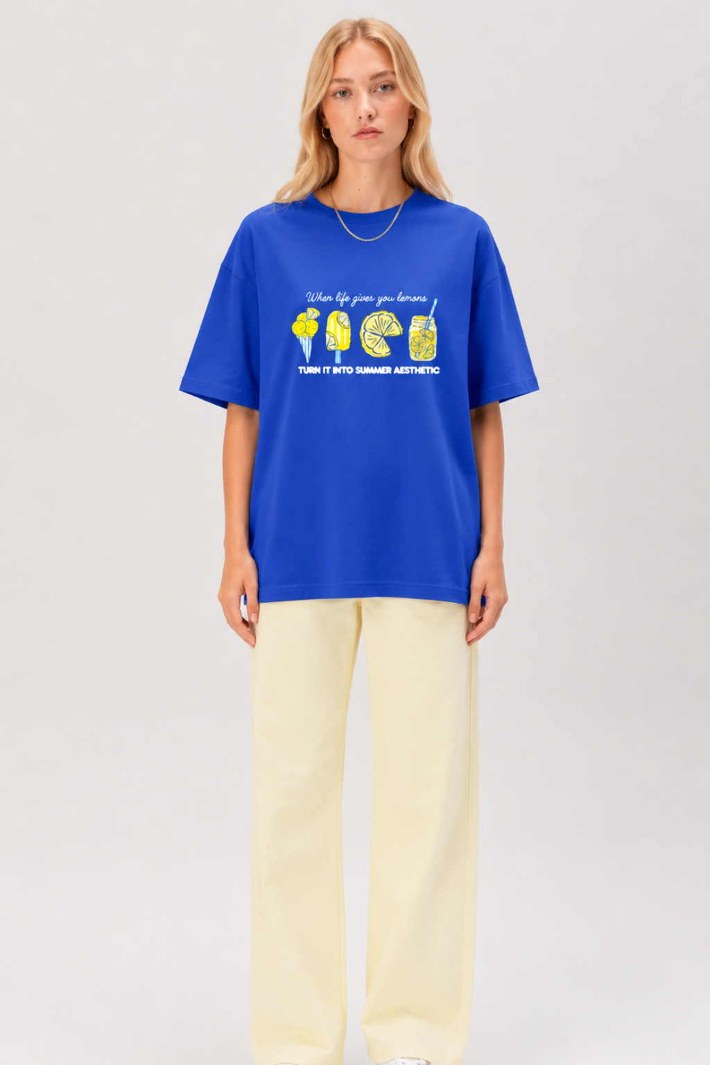 Summer Aesthetics Oversize T-shirt