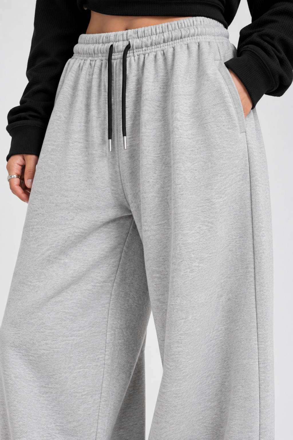 Grey Baggy Sweatpants