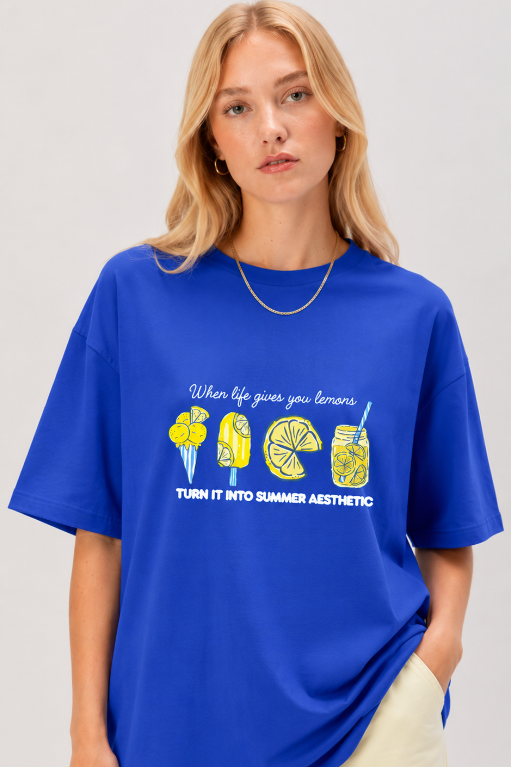 Summer Aesthetics Oversize T-shirt