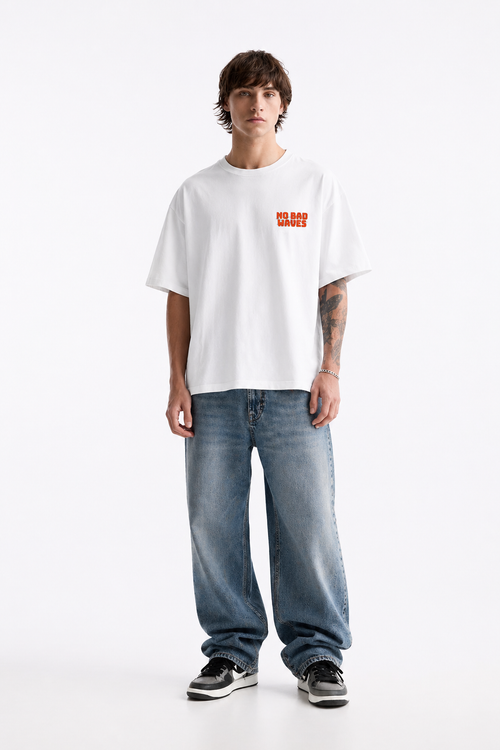 Unisex NO Bad Waves Oversize t-shirt