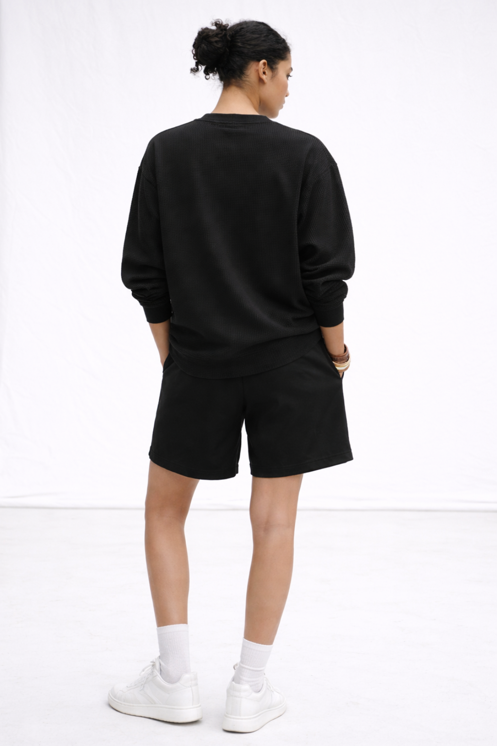 Breathable waffle knit t-shirt India for all seasons from Urbanezy India