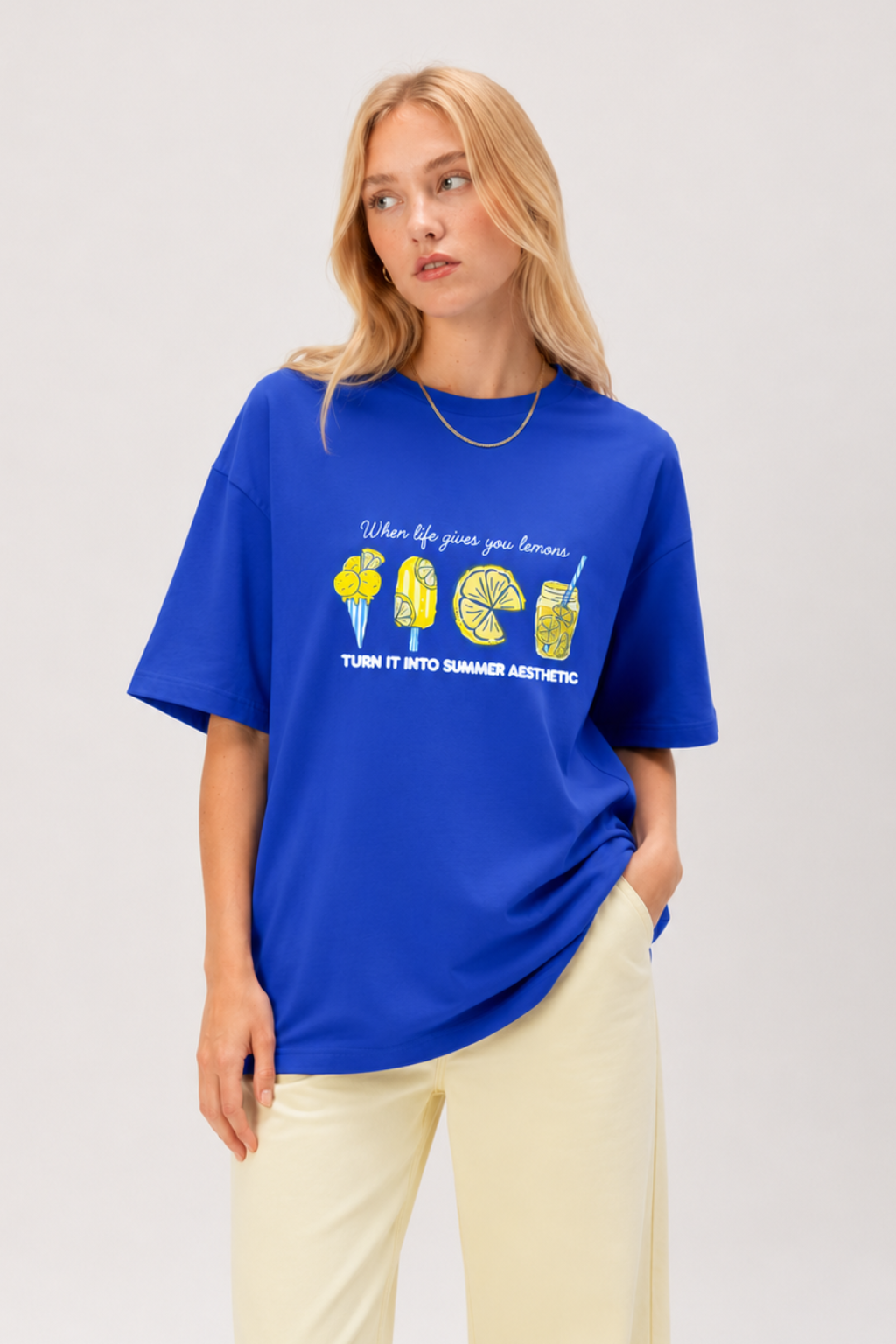 Summer Aesthetics Oversize T-shirt
