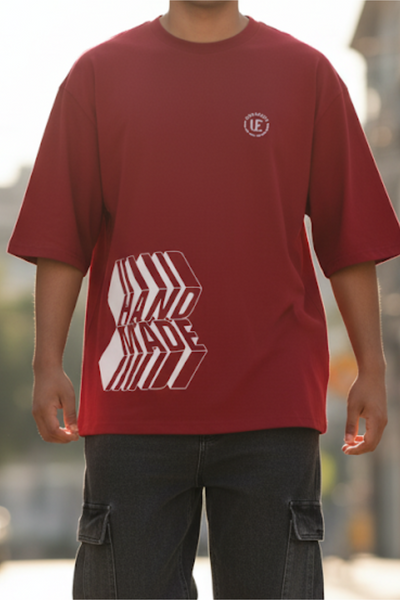 Hand Made Oversized T-Shirt – Unisex Fit