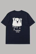 Dog Melting Away Oversize T shirt- Premium Cotton| Unisex - URBANEZY