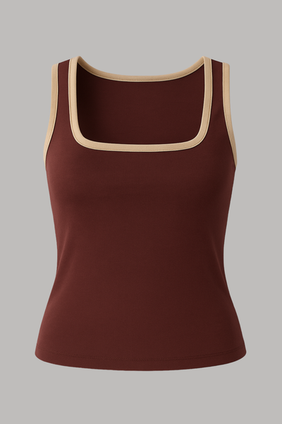 Brown Tank Top