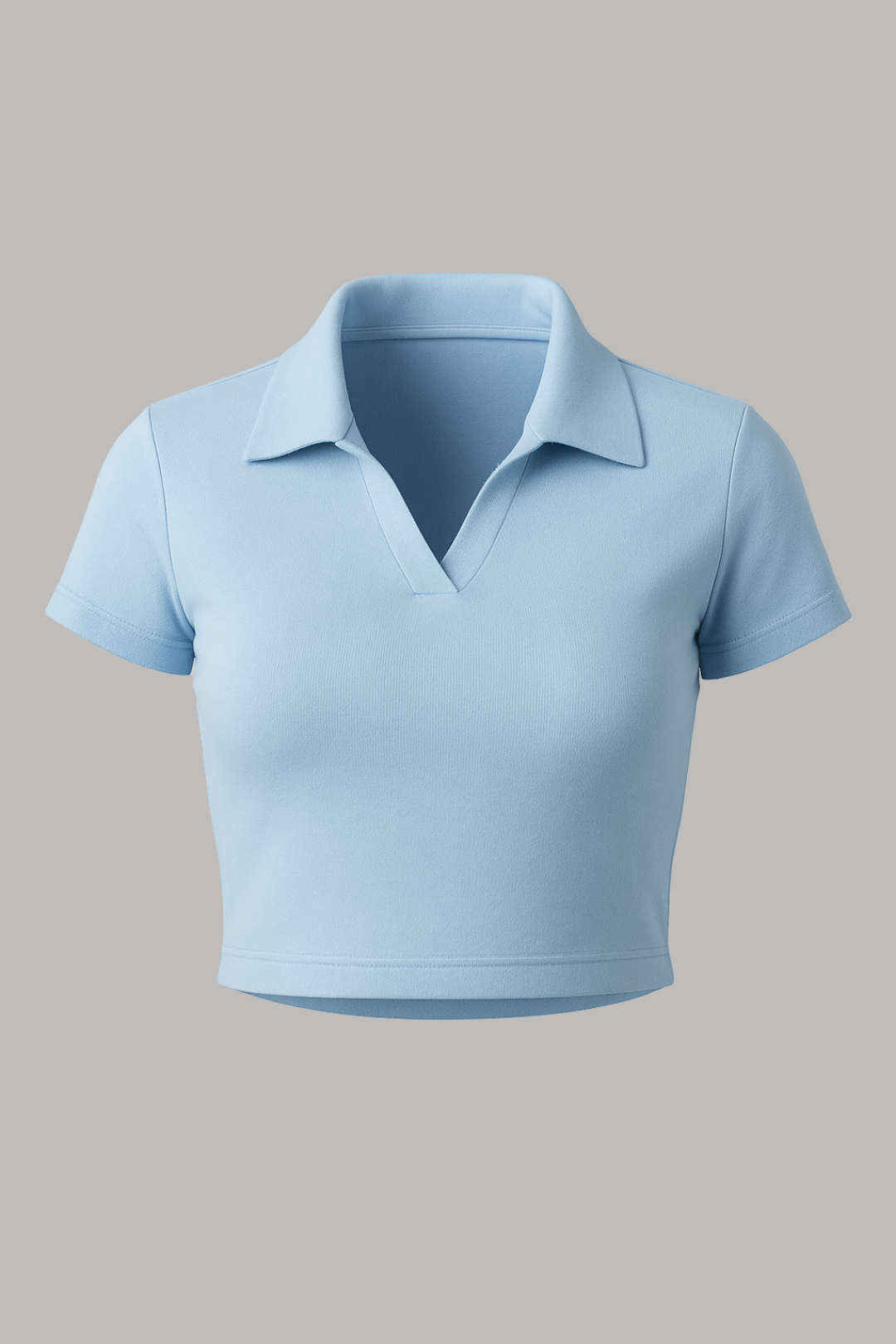 Skyla Blue Polo T-shirt
