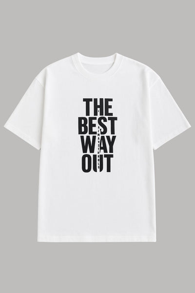 The best way out oversize t-shirt