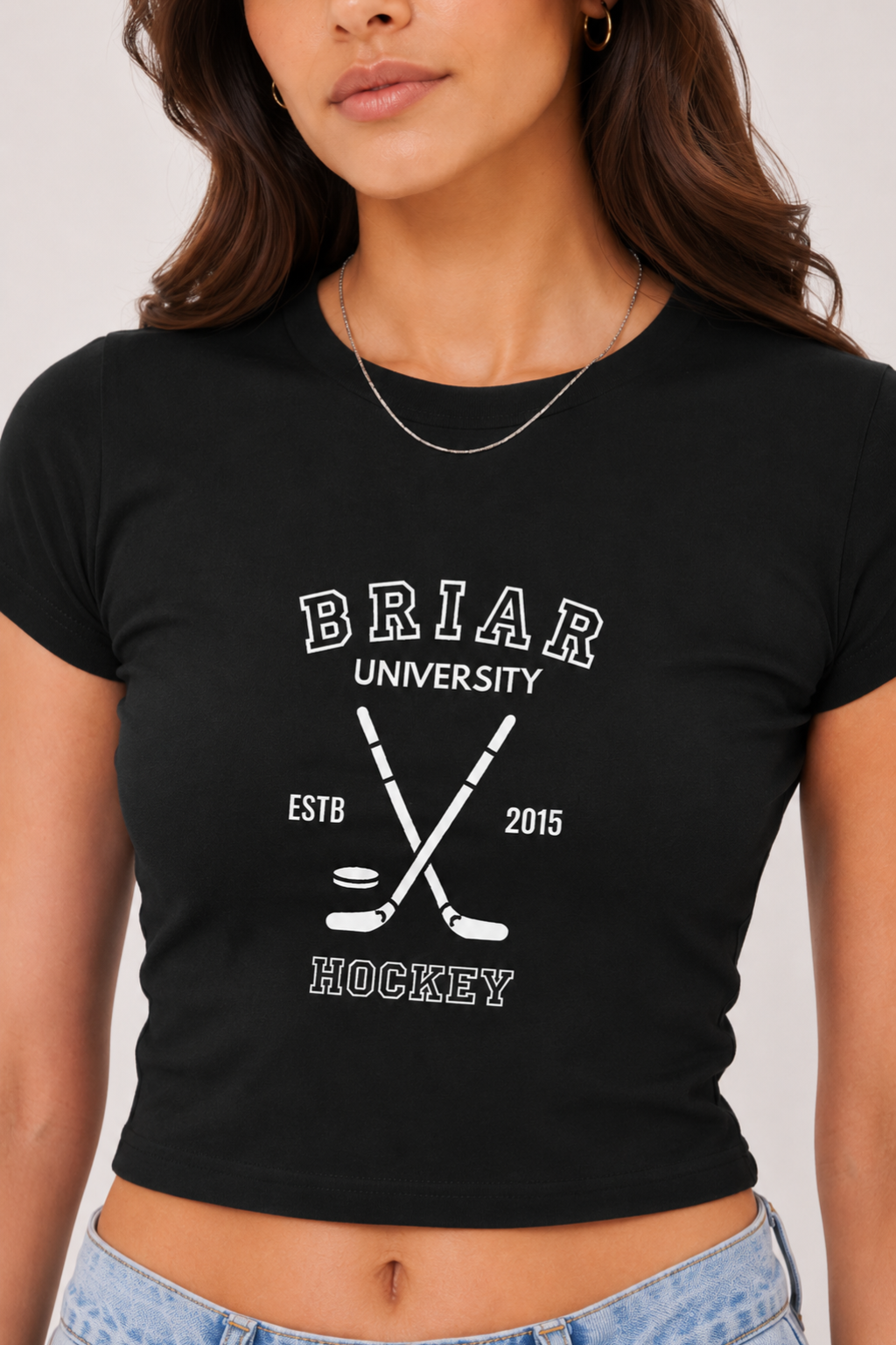 Briar Hockey Baby Tee