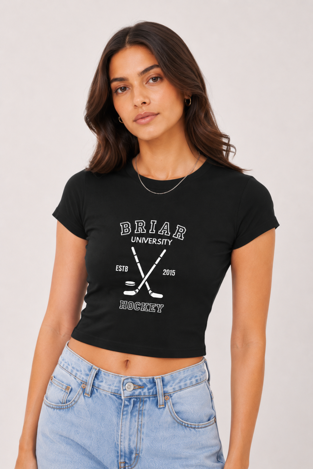 Briar Hockey Baby Tee