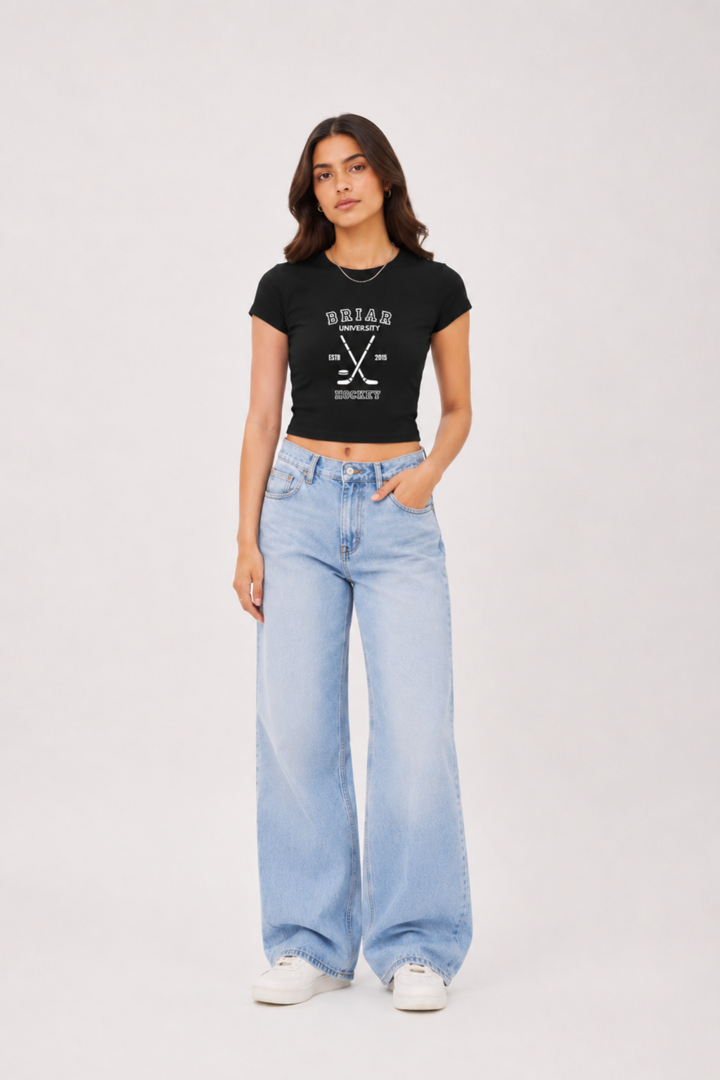 Briar Hockey Baby Tee