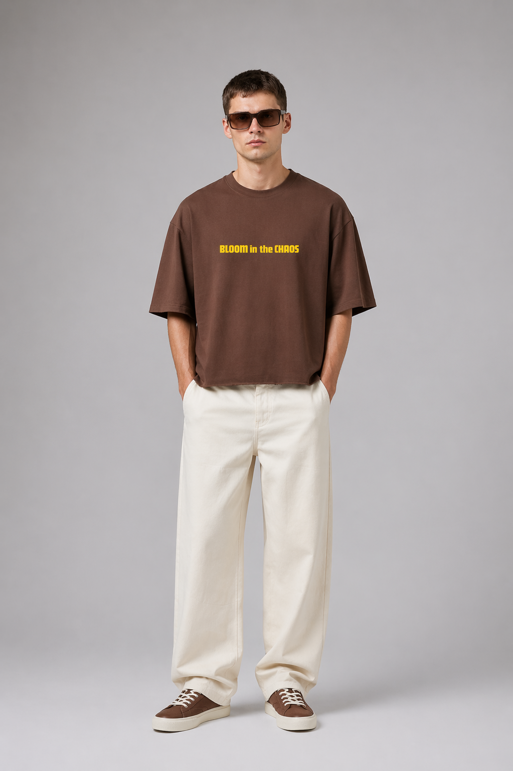 Bloom in the Chaos Boxy Fit Tee