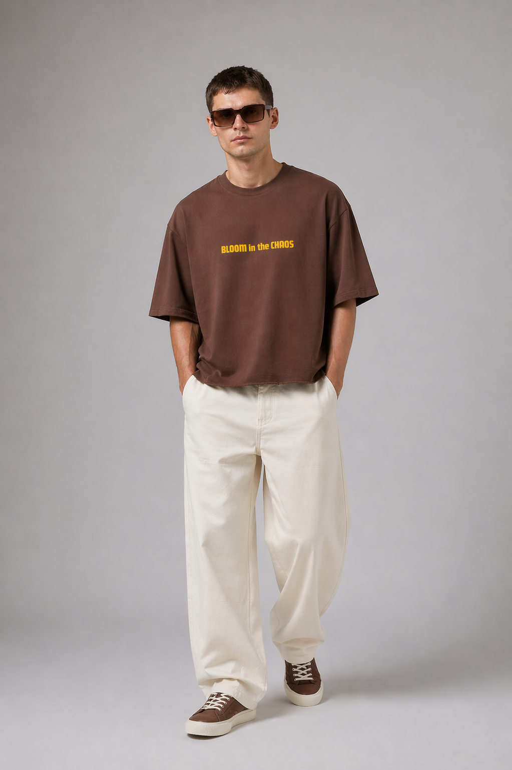 Bloom in the Chaos Boxy Fit Tee - Women's