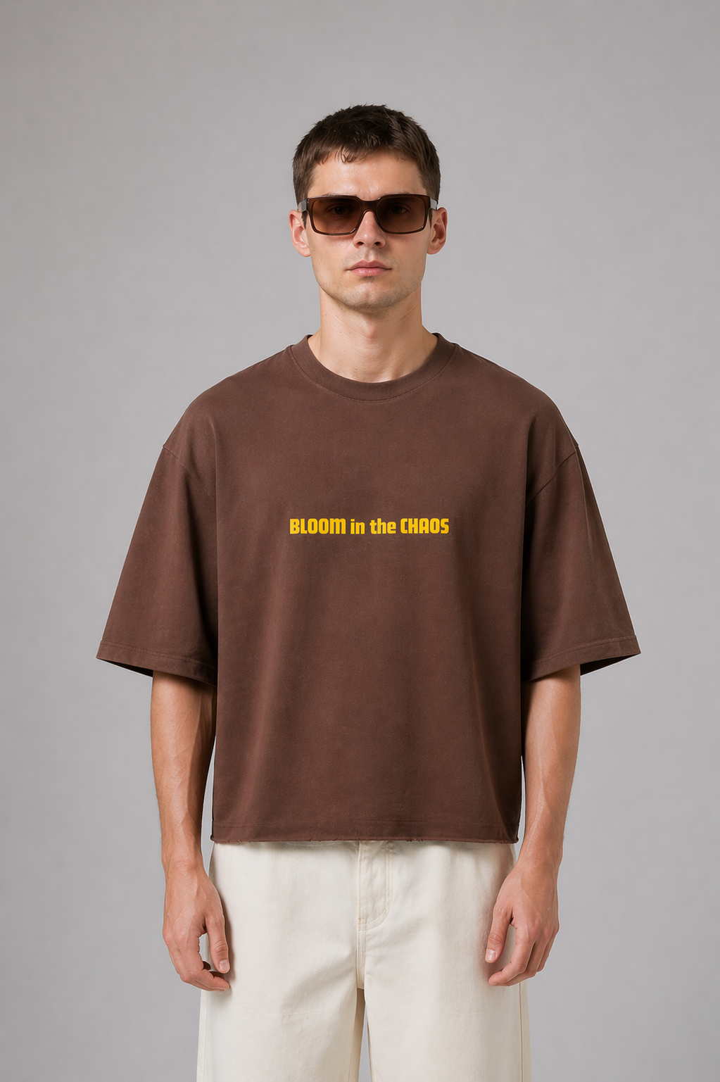 Bloom in the Chaos Boxy Fit Tee - Women's