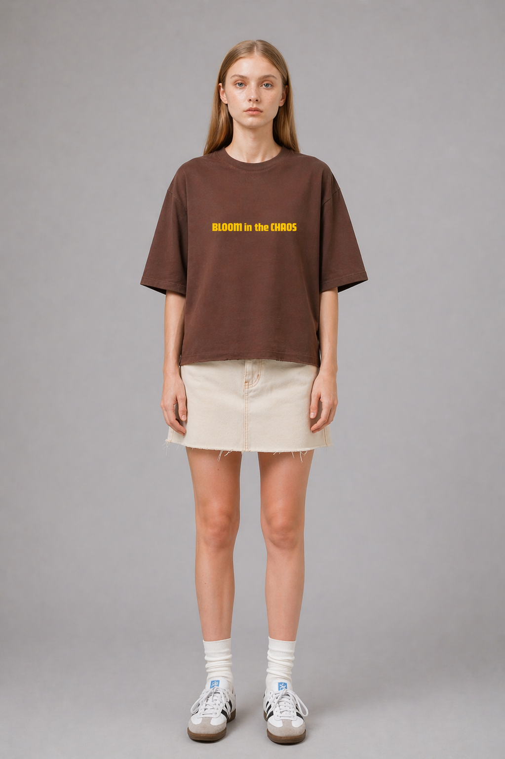 Bloom in the Chaos Boxy Fit Tee - Men's